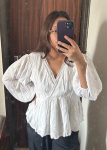 White Cotton Top