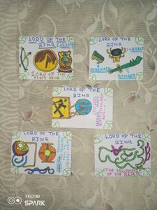 LORD OF THE RING. VIP CARDS.