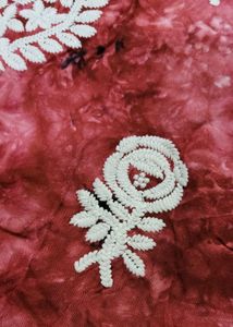 Red Colour Short Kurti Top