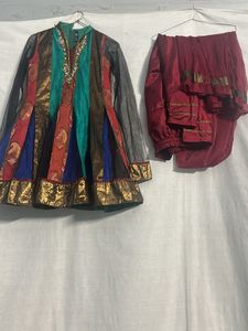 Anarkali Suit With Duppata For Kids