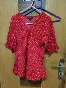 Cute Polka Dots Top For Girls And Women