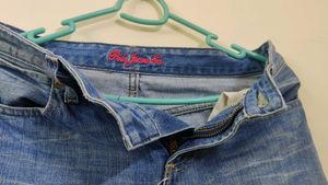 Blue Flared Jeans