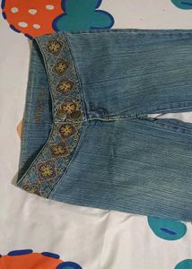Vintage Bootcut Denim Jeans