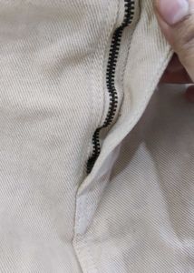 Beige Cargo Pants with Side Pockets – Comfortable