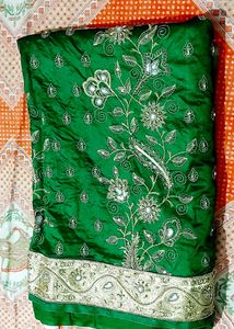 Heavy Work Silk Saree