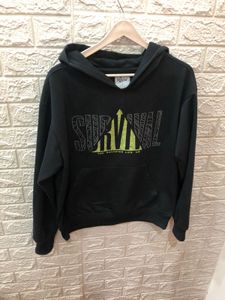 Black &#39;Survival&#39; Hoodie