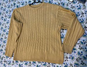 Knitted Acrylic blend Pullover🍁