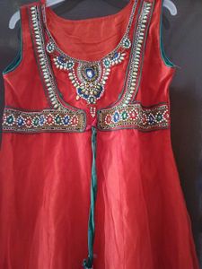 Elegant Red Kurta Set