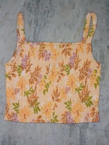 Floral Summerish Tank Top💛