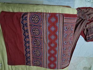 Vintage Floral Batik Fabric