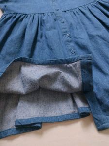 Denim Dungaree Frock