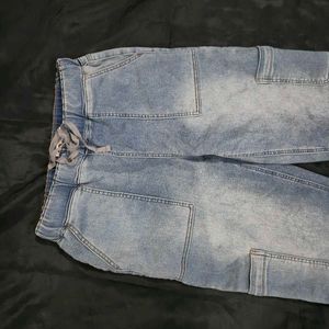jogger cargo for men denim
