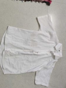 White Button-Down Shirt