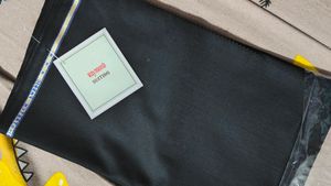 Raymond BlackPant Cloth Material New