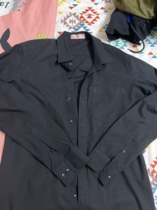 Classic Black Long Sleeve Shirt