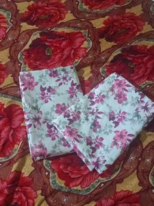 BEAUTIFUL FLOWER PILLOW COVER SET 2 PIECE