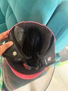 Pink Motorcycle Helmet