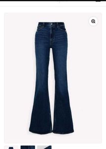 Flare Leg Jeans - Dark Wash