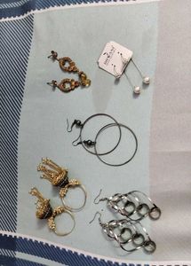 5 Earrings set - Stylish Collection