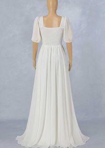 Beautiful White Stone Belt Dress