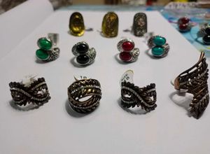 Combo Of 10  Fancy Ring