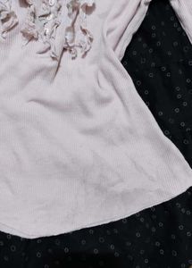 Baby Doll Chest Ruffle Top