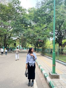 Elegant Black Knit woollen Skirt