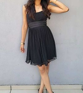 Black Tulle Party Dress