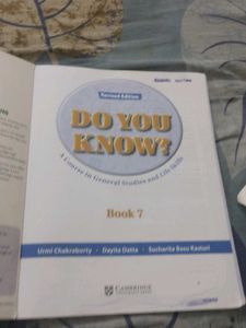 Cambridge &#39;Do You Know?&#39; Textbook - Grade 7