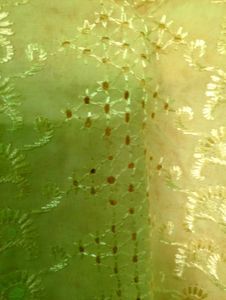 pale yellow Chikankari kurta.