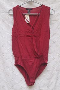 MAROON BODYSUIT