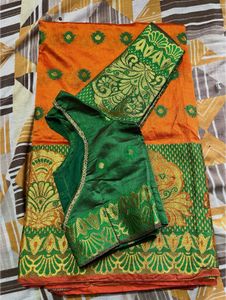 Wedding Saree With Blouse