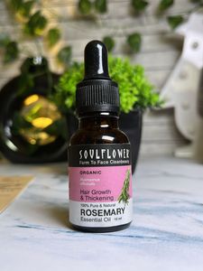 Soulflower Rosemary Essential Oil – 15ml