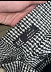 Zara Check Trouser For Women