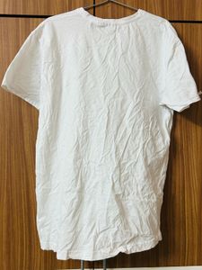 Dragon White Graphic T Shirt