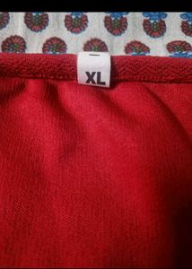 Red Puff Sleeve Top