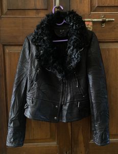 ZIO Songzio Black Faux leather jacket