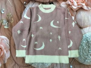 🌙⭐Cute Moon & Stars Sweater🌙⭐