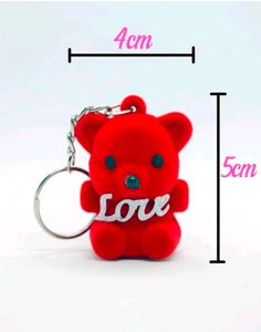 Red Velvet Cute 🥰 Teddy Keychain