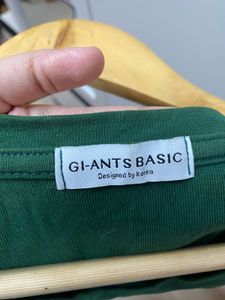 Green V-Neck Tee