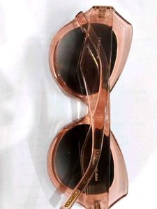 Stylish Peach Cat-Eye Sunglasses by WITCHERY