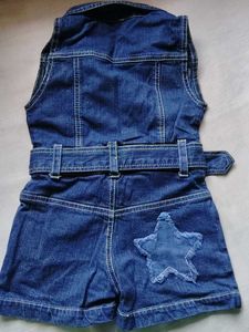 Denim Romper