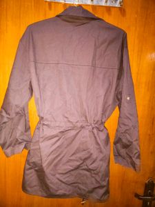 Stylish Black Button-Down waist embracing long top