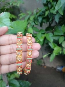 Gold-Plated Bangle Set