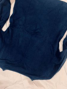 TEAL BLUE SWEATER