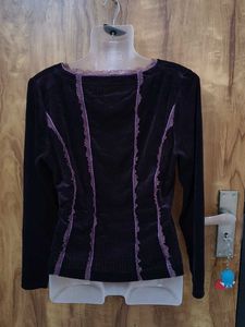 Vintage Velvet Corset style Top