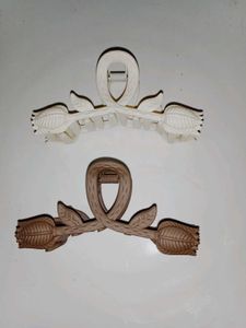 Tulip Hair Claw Clips