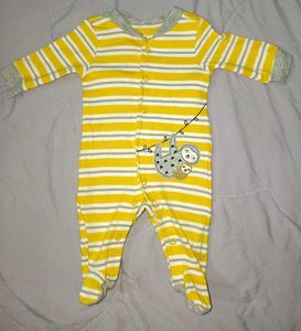 Striped Baby Sleepers - Set of 2