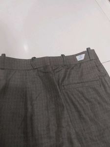 Brown Bootcut Trousers