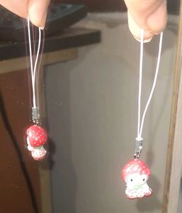 Sale!!! Hello Kitty Strawberry Phone Charm